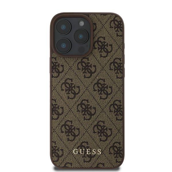 Guess Guhcp16Lg4Gfbr Iphone 16 Pro 6.3 Brązowy/Brown Hardcase 4G Classic
