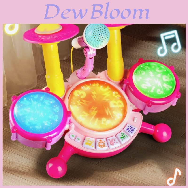 Elektrisches Licht-Schlagzeug für Kinder mit visuellen und akustischen Funktionen für das Spiel in der Früherziehung