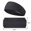 Men Women Sports Headband Sweatband Stretch Elastic Gym Fitness Running Yoga Headwrap Breathable Quick-Dry Absorbent Hair Bands