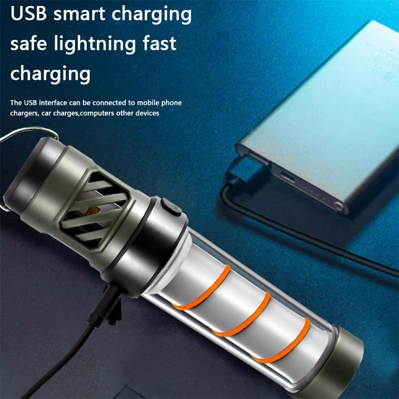 LED Mosquito Repellent Camping Light Outdoor Camping Multi Functional Flashlight Tent Light Tripod Camping Light