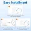 2Pcs Fit for 511 True HEPA Filter Replacement Compatible with Blueair Blue Pure 511 Air Cleaner Purifier, 2-in-1 HEPA Filter