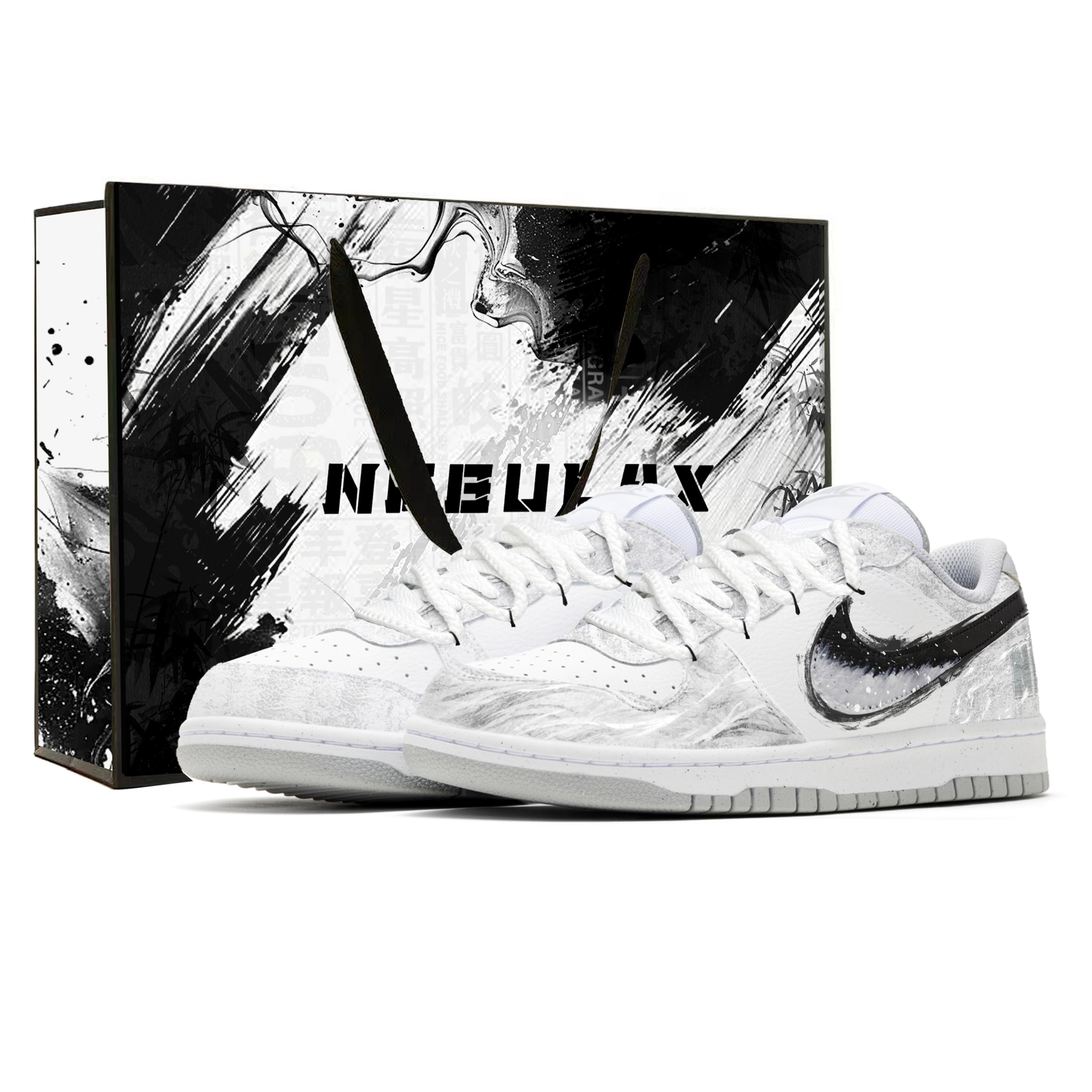 

Nike Dunk Starry Fall, Shopping Bag Height Increasing Abrasion Resistant Slip Resistant Low top Skateboard Shoes Men s 355152-106(Team1817-SBOX) 39