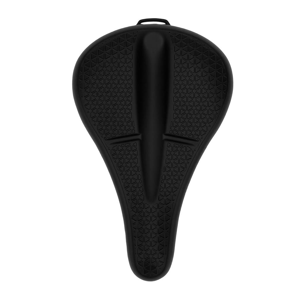 Silicone Bike Saddle Cover Rainproof Padded Bike Seat Cover Bicycle Seat Cushion Pad Universal Fit for Standard Bicycle