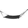 Hanging Lounger Chair, AntiRollover, Breathable Mesh, Outdoor Patio Camping Black 97x165cm