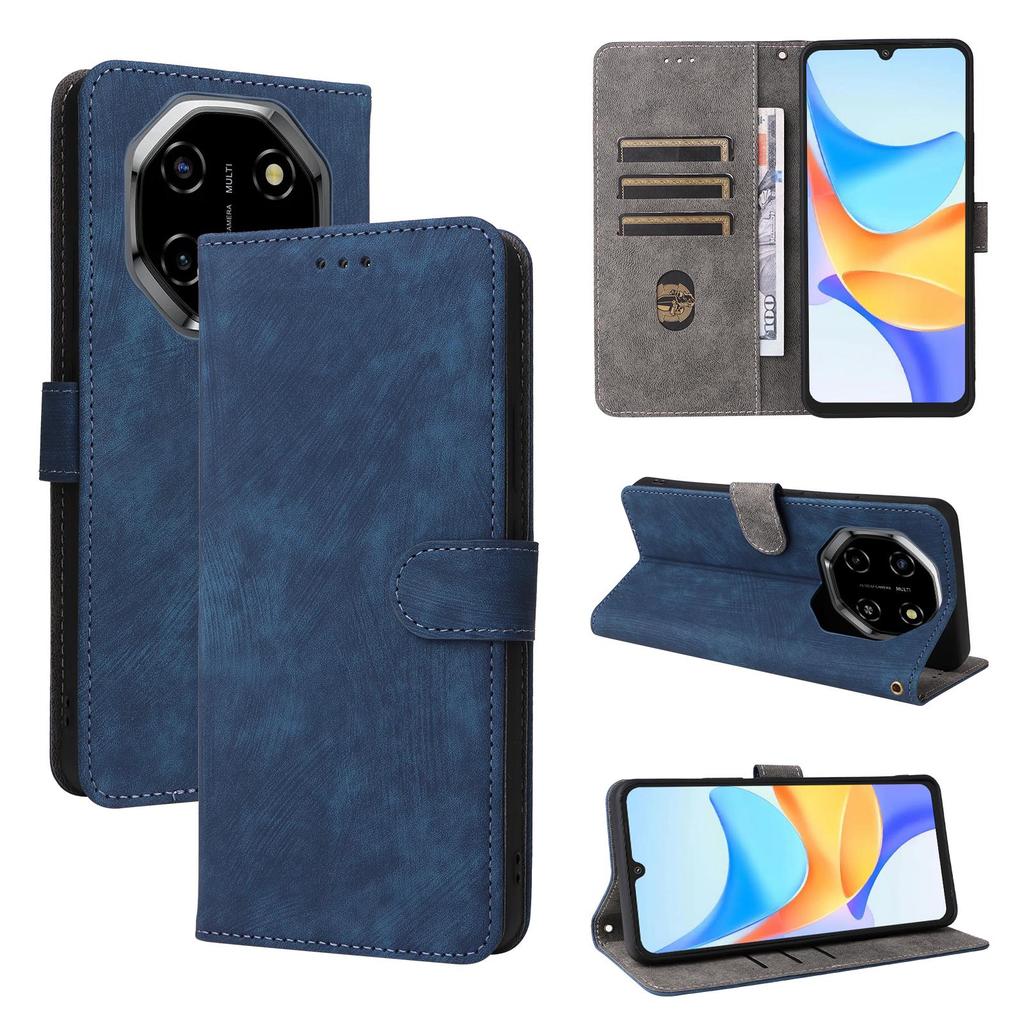 Flip Cover for Blackview Shark 6 / Oscal Tiger 8 PU Leather Full-Body Protection [RFID Blocking] Phone Cases