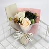 Seifen-Rosenblume, zarte, unverwelkte Seife, lebendige, langlebige Simulationsblumen