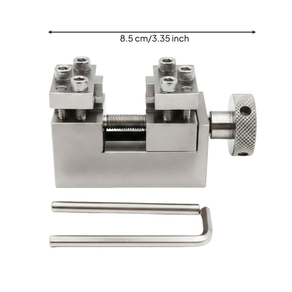 Three-Row Bracelet Link Removal Tool Knurled Timepiece Remover