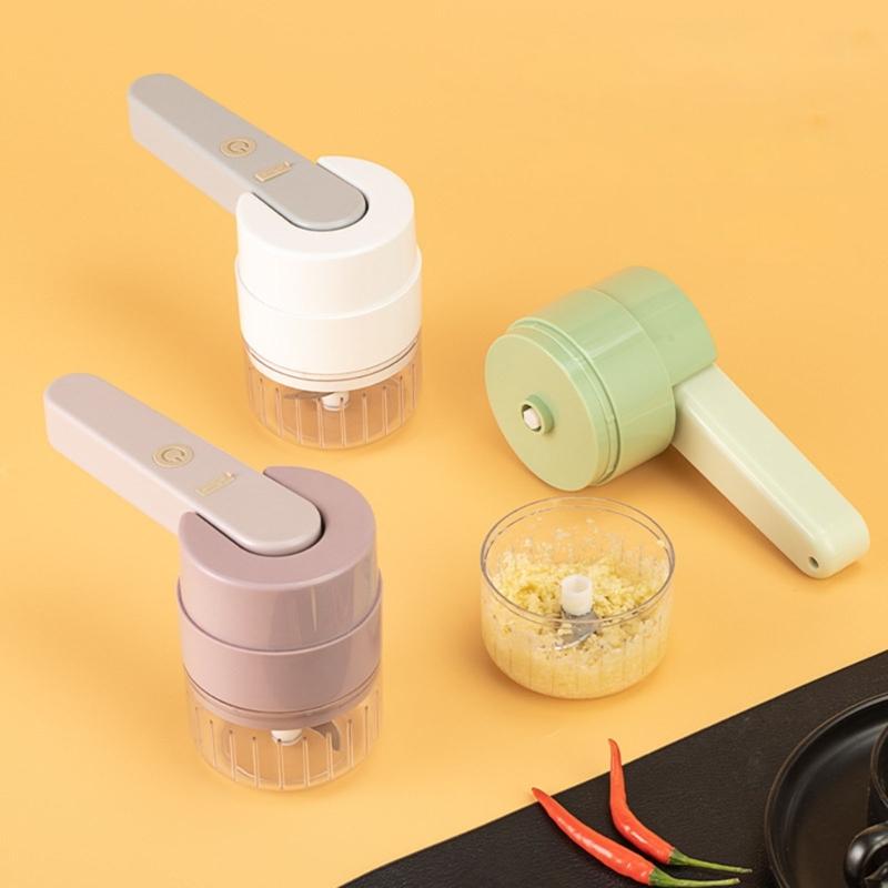 Automatic Home USB Meat Grinders Kid Food Supplement Stirring Grinder Electric Garlic Stirrer Mini Garlic Pulling Gadget