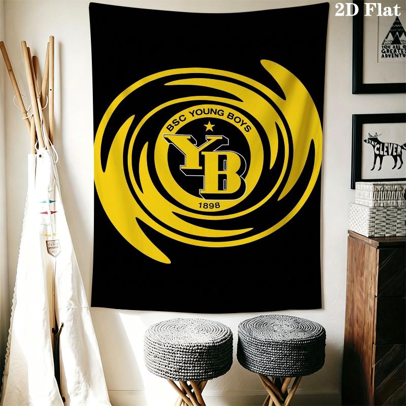 Bsc Young Boys Wall Tapestry Aesthetic Wall Hanging Printed Fabric Blanket Decorative Tapestries for Bedroom Living Room Home Decor