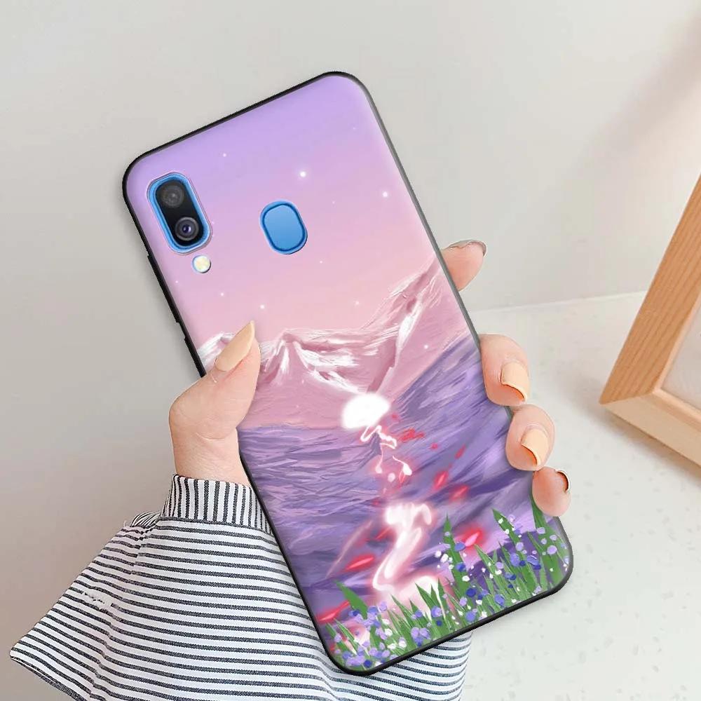 For Samsung A40 Case Ceometric Cool Cover For Samsung Galaxy A40 Soft TPU Silicone Phone Case For Samsung A40 a40 A 40 5.9 inch