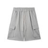 Upper Trophy Comma Two-Pocket Cargo Bermuda Mid-Length Pants_Green