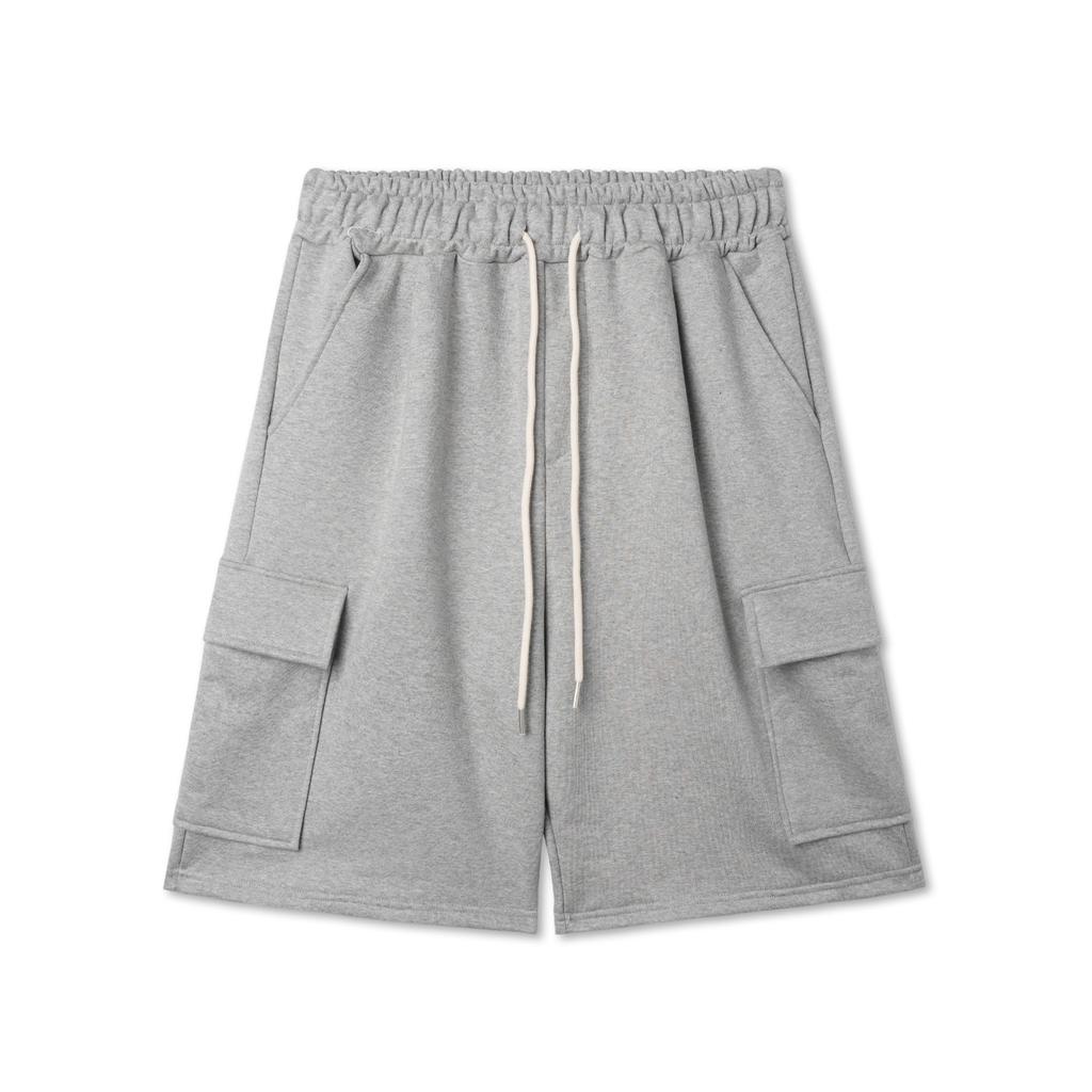 Upper Trophy Comma Two-Pocket Cargo Bermuda Mid-Length Pants_Green