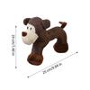 Stuffed Dog Toys Cute Funny Soft Squeaky Puppy Chew Toys For Teething For Indoor Outdoor Apartment Sleeping Training Stimulation
