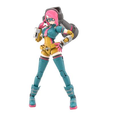 Girl Gun Lady Lady Commander Bianca Scale Plastic Model Pink 1/1 Pre-Colored Kit,