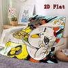 Turbo Granny 2D Flat Pattern Flannel Blanket High quality All Seasons Warmth and Comfort Perfect for Christmas Gifts.MMT0918095