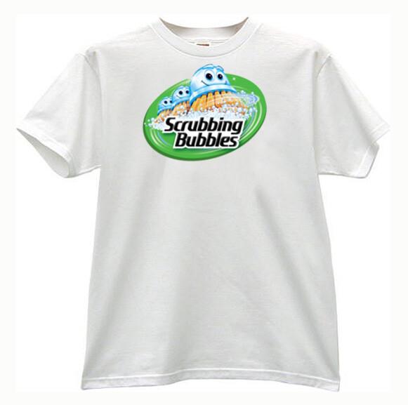 Scrubbing Bubbles bathroom cleaner t-shirt Unisex T-Shirt XL