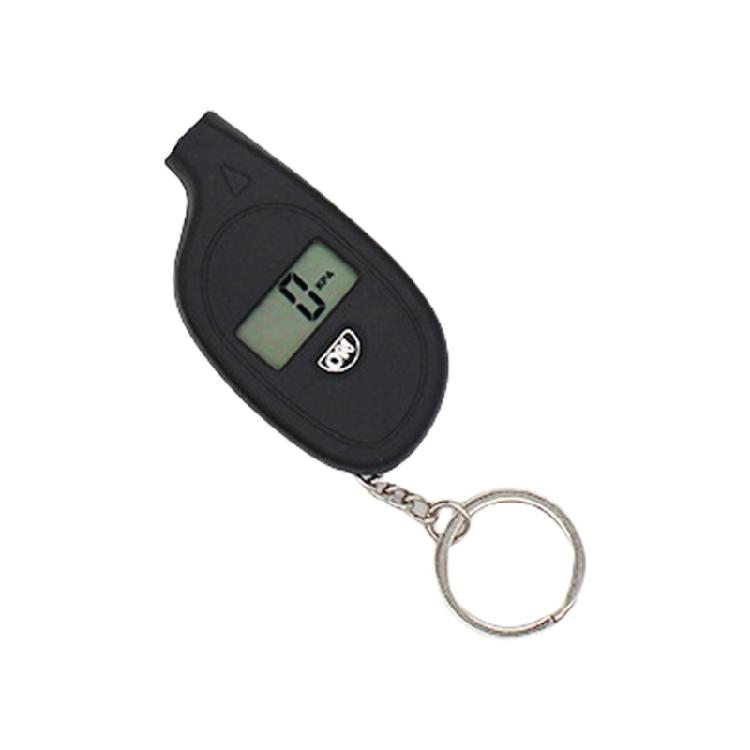 Travel Friendly Mini Tire Pressure Gauge with Keychain For Accurate Monitoring And Peace Mind During Journey Travel