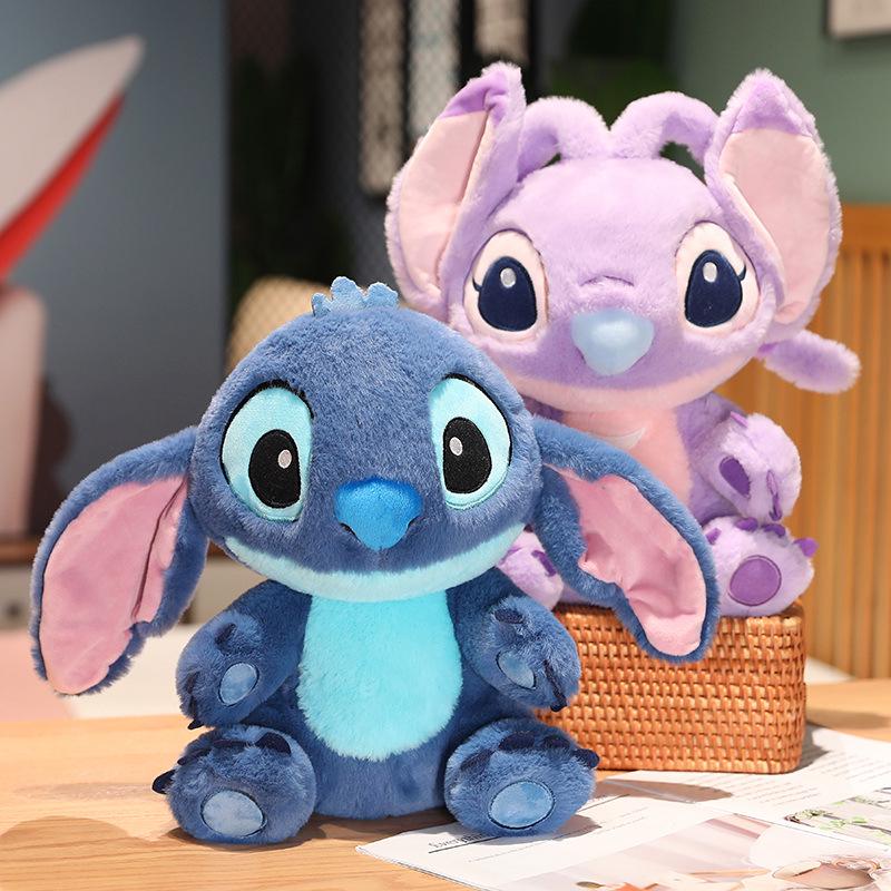 Cute Purple Angel Stitch Plush Doll - Lilo & Stitch Children's Pillow Toy