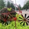 Decoración de Jardín de Bicicleta, Veleta de Viento Metálica de Bicicleta, Decoración de Jardín Exterior Vintage, para Césped al Aire Libre, Esculturas de Arte en Hierro, Estatuas, Decoraciones