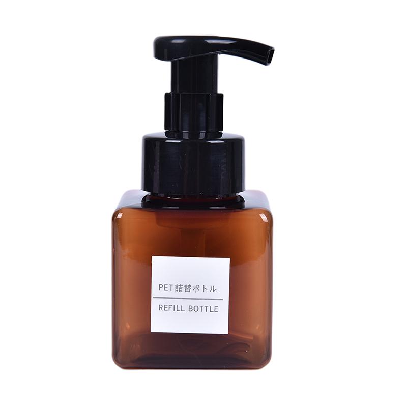 250ml Schäumen Dispenser Flasche Gesichts Reiniger Tragbare Reisen Schäumen Flasche