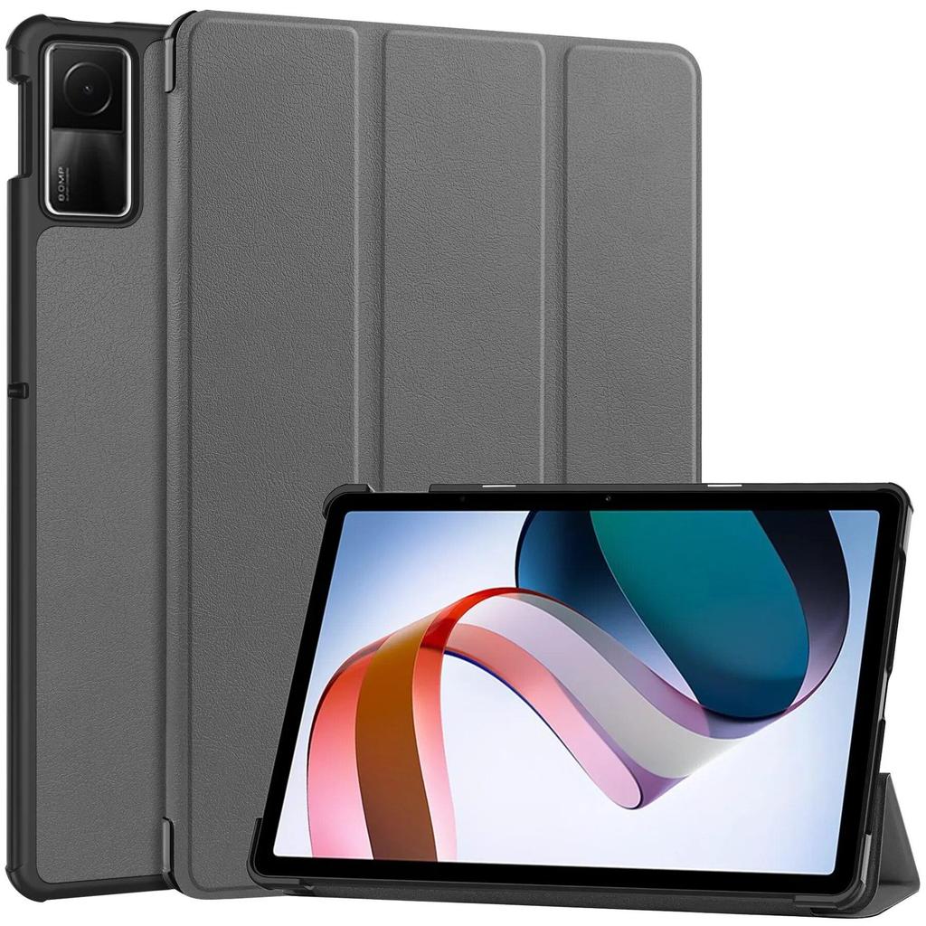Étui pour tablette PC Xiaomi Redmi Pad Se 11 pouces, support mince pliable en trois parties, housse magnétique solide avec fonction de réveil automatique