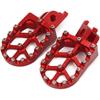 JFG RACING Dirt Bike Foot Pegs Motorcycle Footpegs Foot Pedals Rests CNC For CRF150R 07-23 CRF250R 04-23 CRF450R 02-23 CRF250L 12-21 CRF300L 21-23