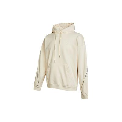adidas Originals Einfarbig Sport-Pullover Hoodie Herren Tops Gelb Weiß HH9434