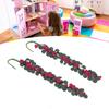 2pcs 1 : 12 Miniature Swing Vine Doll House Accessories Decorative Ornament Clay Doll House Swing   Vine for