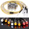 8 Led Light 2 White 2 Red 4 Yellow For 1/10 1/8 Rc Crawler Tamiya Axial Scx10