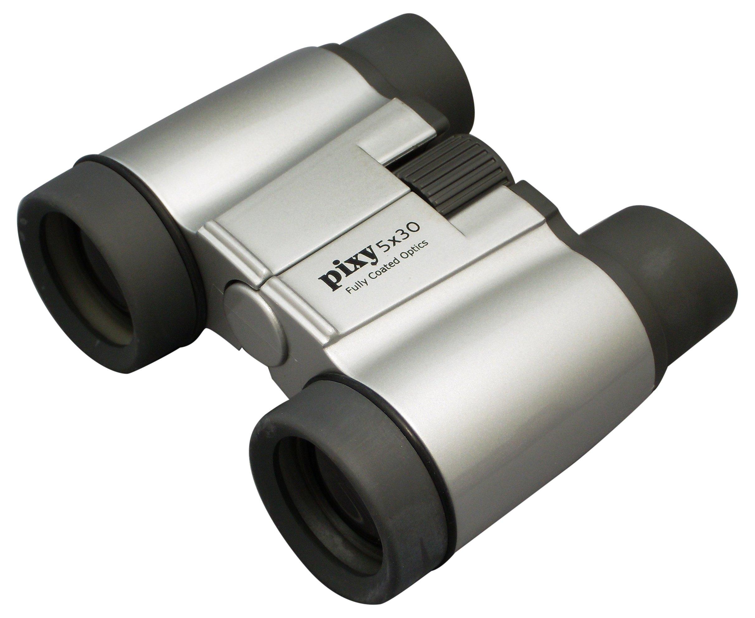 

PIXY 5x30 Opera 5x 30 025002 Binoculars, Glasses, Magnification, Caliber, Silver,