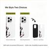 Wine Chill Black Pink Comic Art Film Aesthetic Protective Shockproof Bumper Phone Case Cover For iPhone 14 15 16 Pro Max Plus