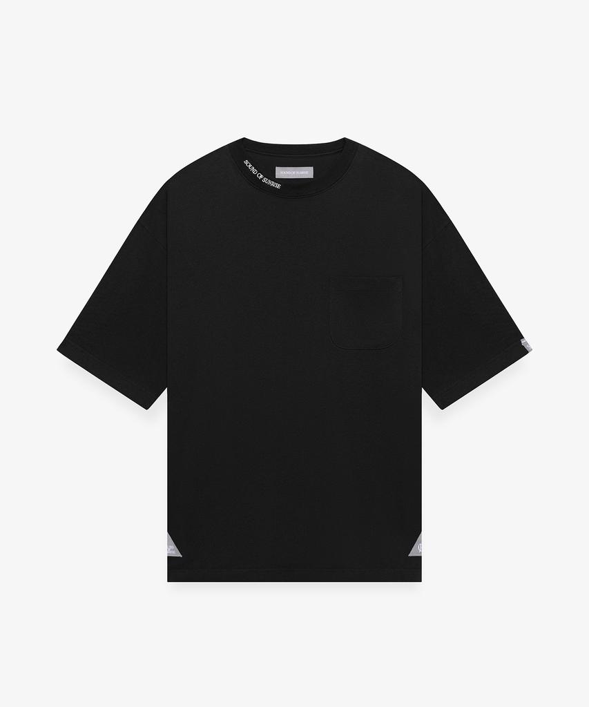 Saundeuobeuseonlaijeu Pocket T-Shirt Black