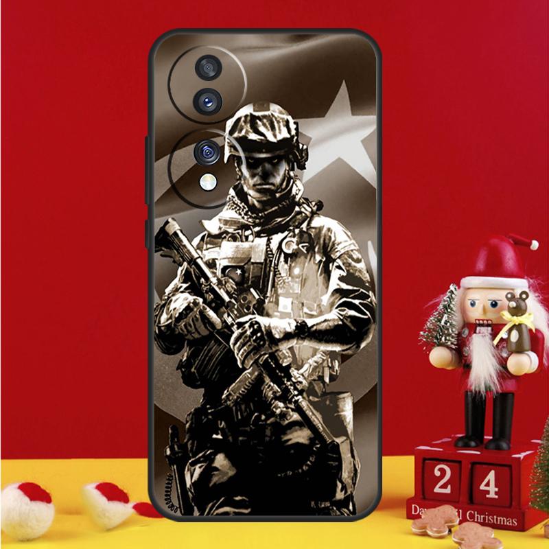 Military Army Special Forces Case For Honor Magic V5 5 6 7 Pro Honor 50 70 90 200 400 Lite X7a X9b X9c X9a X8a X8b Cover