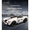 1/22 Ford Shelby Cobra Replica Alloy Car Model  Convertible Retro Collection Classic Car Toy Car Boy Holiday Birthday Gift