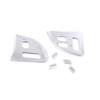 For Jaguar XF 2012-2015 Car Styling Stainless Steel Silver Car Steering Wheel Button Sticker Car Interior Accessories