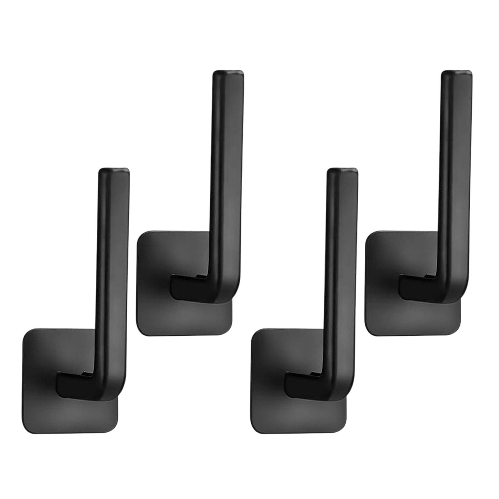 

Baseball Caps Holder Strong Adhesive Hat Rack Bathroom Towel Holder No Drilling Caps Holder for Door Bedroom Closet 4PC