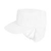 Cappello da Chef Tinta Unita Cotone Traspirante Rete Catering Cameriere Cappello da Cucina per Cucinare