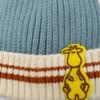 Autumn and Winter Children's Knitted Hat with Thick Velvet Cartoon Warm Hoodie Super Cute Baby Boys and Girls Pure Cotton Hat