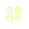 Magnetic Window Tiles: Colorful Building Blocks for Children