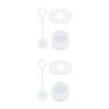 6/12Pcs Accessories for Stanley Cup 1.0 2.0 40oz/ 30oz Tumbler Silicone Spill Proof Stopper Set Straw Cap Leak Stopper