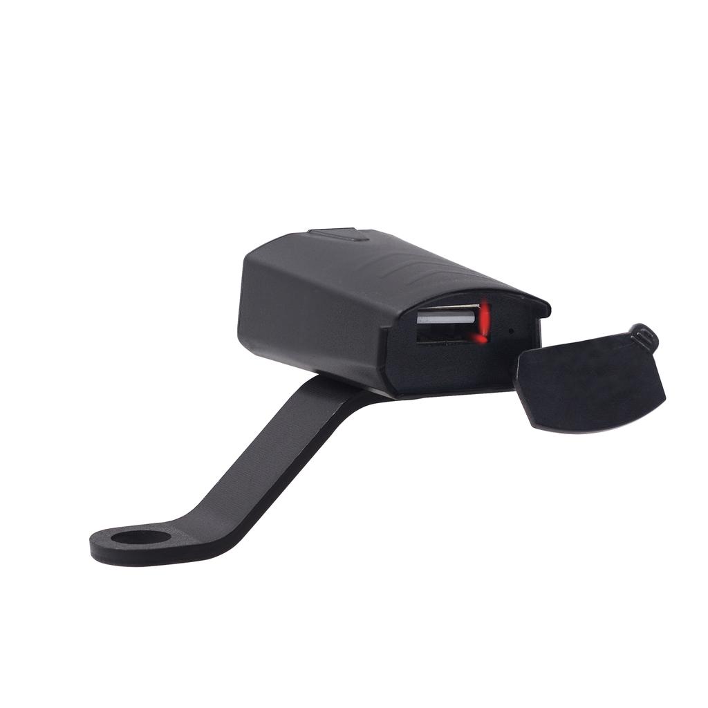 Motorrad Lenker Rückspiegel Halterung USB Telefon Ladegerät Wasserdicht