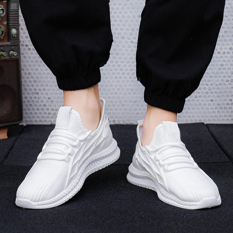 Trendy Waterproof Stain-Resistant Flyknit Shoes for All Seasons