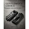 Meier Lambskin leather gloves, men's spring and autumn thin retro, the first layer can touch the screen
