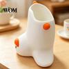 Playful Desktop Decor Upside Down Duck Pen Holder, 3D Printed Desk Organizer, Funny Holder Stationery Storage for Office School, Creative Gift