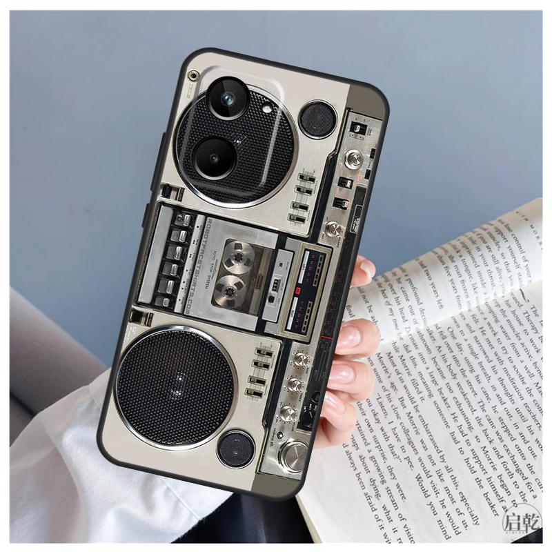 Retro Vintage Camera For Realme C71 C55 C75 C67 C63 C51 C61 C53 C35 C65 11 12 13 14 15 Pro Plus GT6 GT7 Pro Case