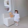 Flat Top Straw Hat Handwoven Sunscreen Cap Fashion Baby Girl Sun Hat  for Kids Decorative Props