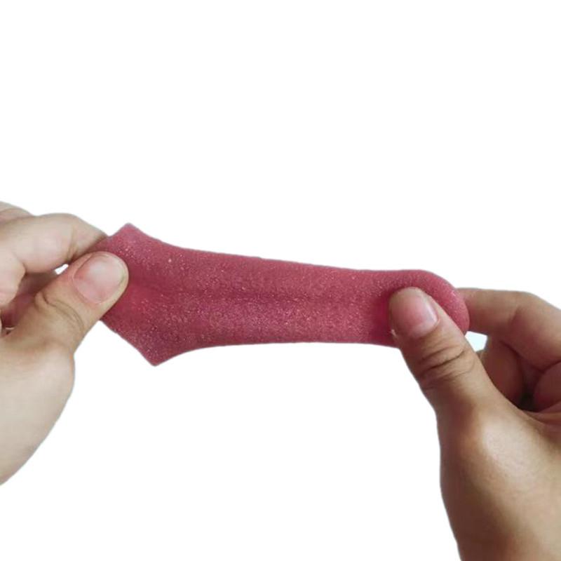 Realistic Fake Tongue Prank Steel Needle Tongue Piercing Magician Props Halloween Fool Day Trickery Toys Fake Simulation Magic