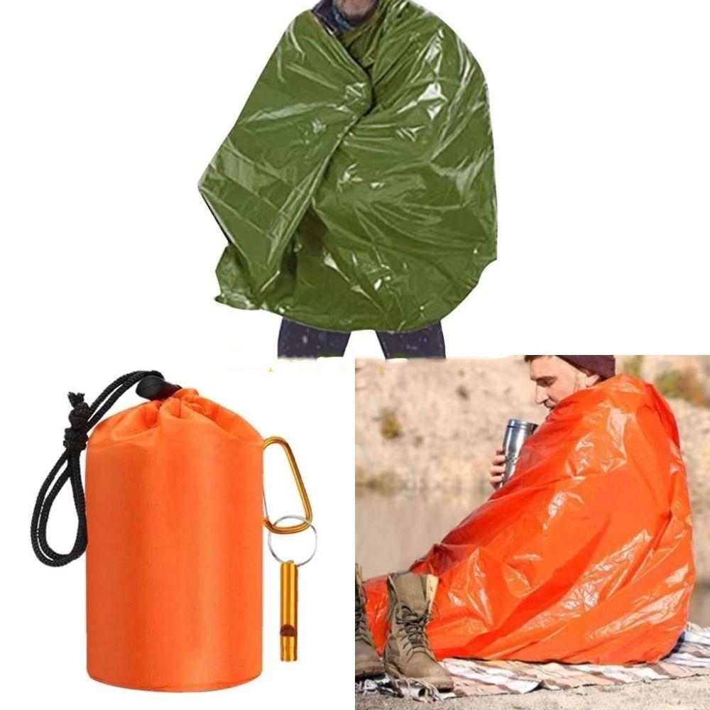 With Storage Bag Survival Sleeping Bag Waterproof Emergency Survival Blanket Outdoor