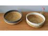 Round Woven Water Hyacinth Basket - Home Snack and Sundries Organizer