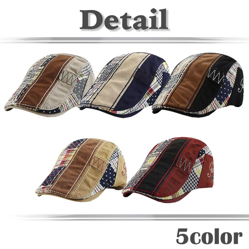Hunting check CA730 [White Fang] hat, pattern, cap, hat, running, outdoor, men's, women's, (wine)